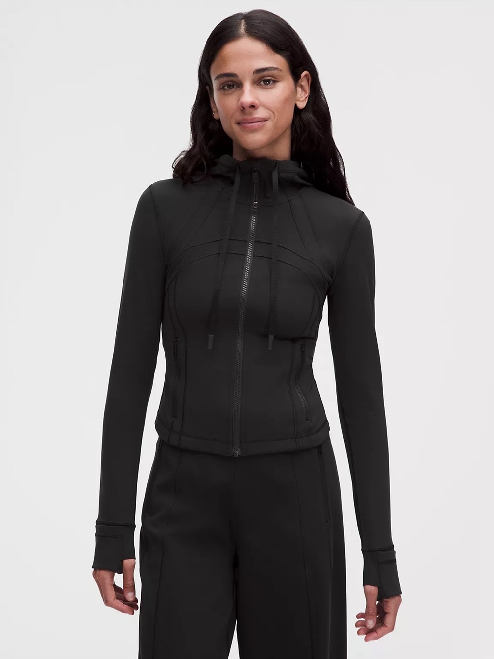 Lululemon Define Cropped Hooded Jacket Size 8